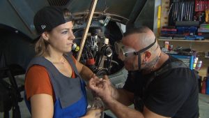 Alina und Fabrizio bei "Berlin - Tag & Nacht"