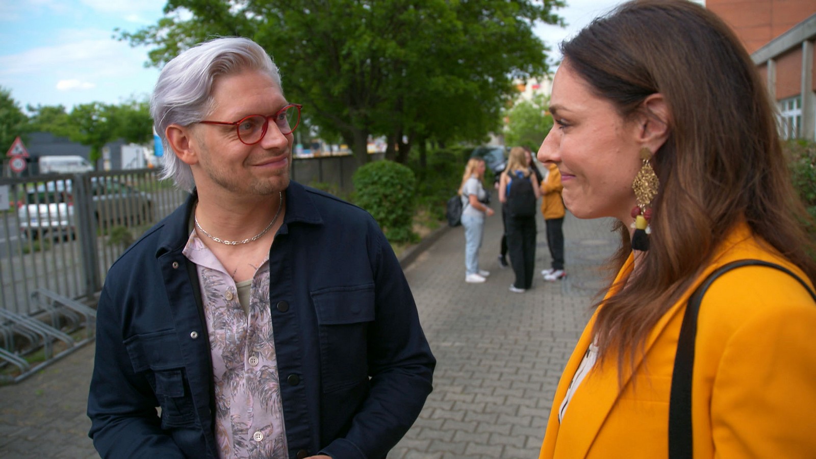 Bruno und Katy bei "Berlin - Tag & Nacht"