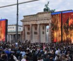 Fanmeile am Brandenburger Tor in Berlin zur EURO 2024