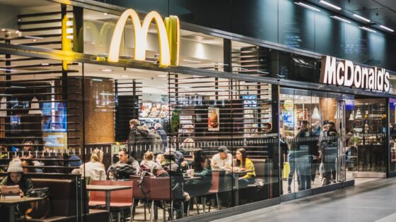 McDonald's am Hauptbahnhof Berlin