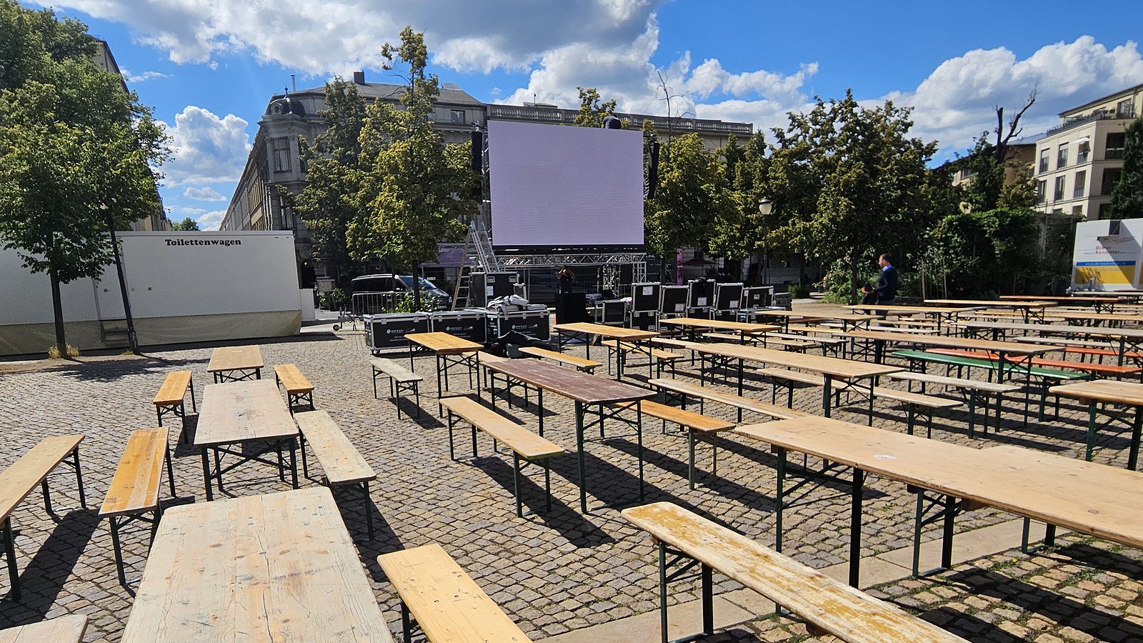 Public Viewing in Potsdam