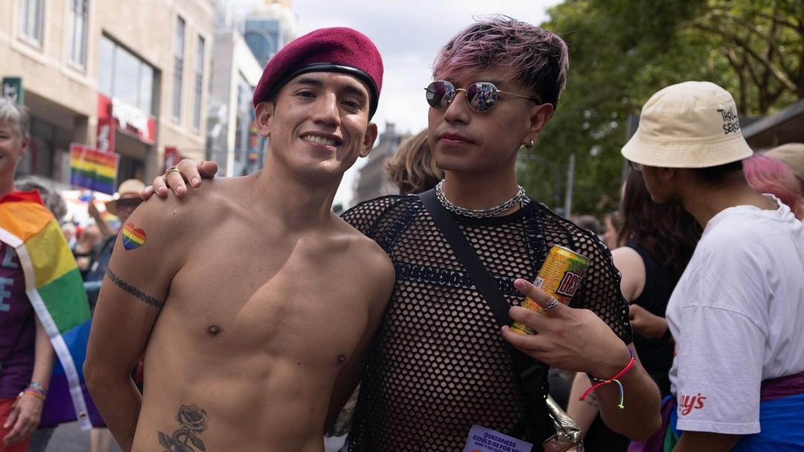 Raul und Rafi beim CSD in Köln