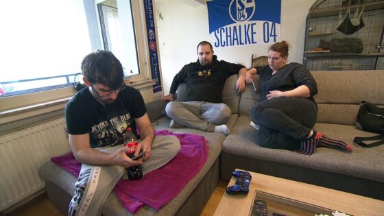 Robin, Frank und Romina aus "Armes Deutschland"