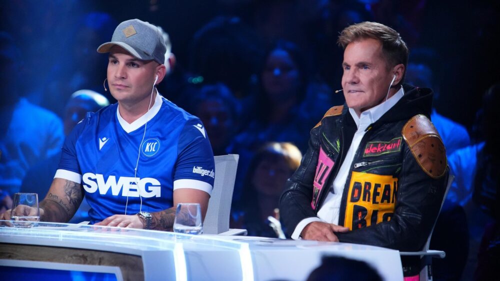 Pietro Lombardi und Dieter Bohlen im DSDS-Finale