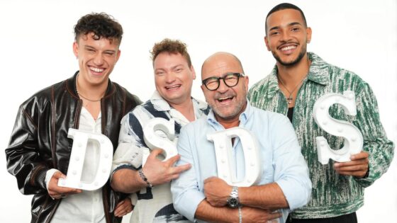 Tom Mc Conner, Christian Jährig, Nissim Mizrahi und Philip Matas bei DSDS 2024