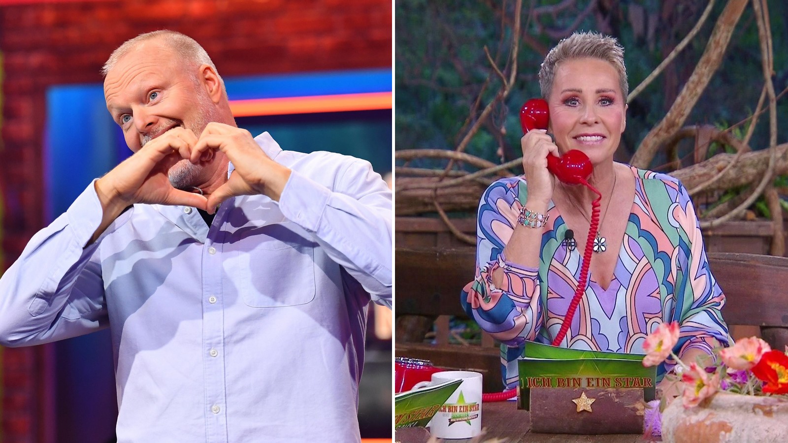 Stefan Raab und Sonja Zietlow