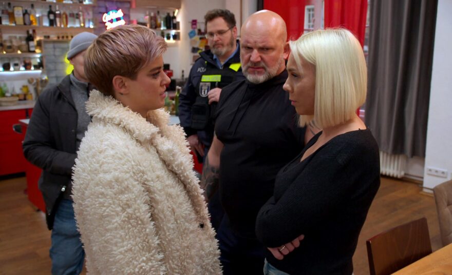 Indira und Peggy bei "Berlin - Tag & Nacht"