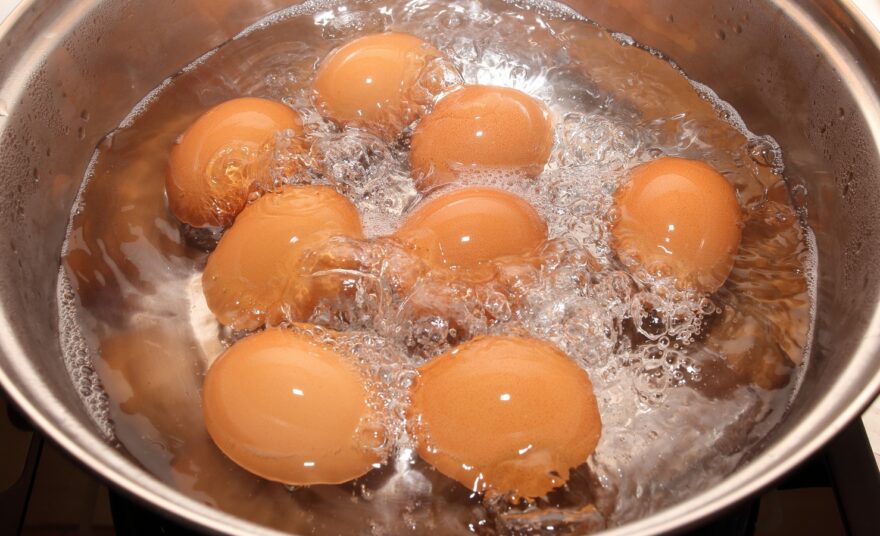 Eier kochen